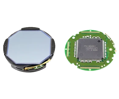 PCBA rond issu de l'assemblage SMD, équipé d'un affichage LCD soudé et de micro-contacts, conçu pour être utilisé dans une montre.